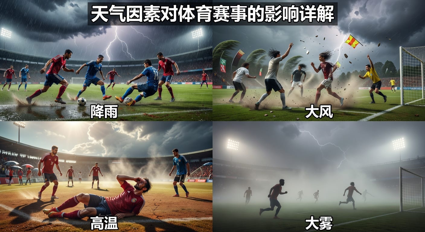 天气因素 Weather Factors：解析影响体育赛事与博彩决策的关键变量